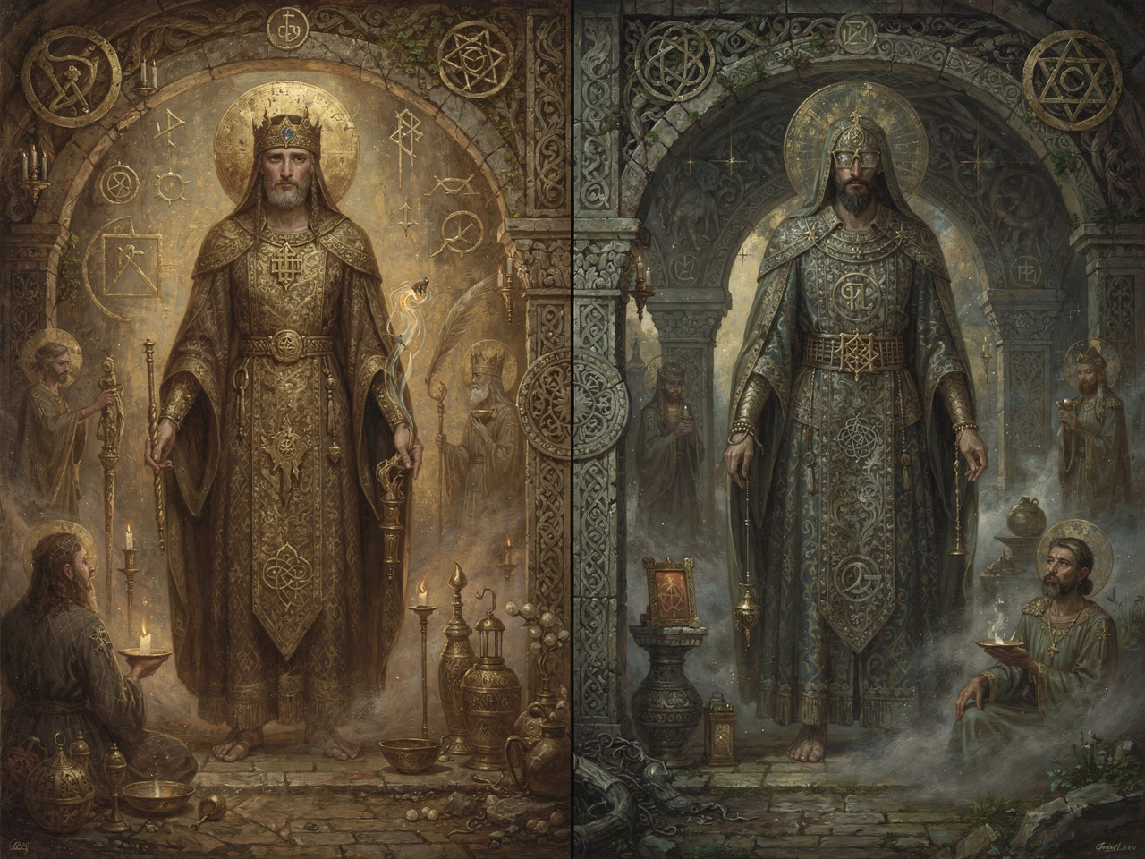 Фюльгья: северный двойник и египетский Ка
